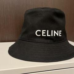 CELINE セリーヌバケットハット バケハ 黒 S - メルカリ