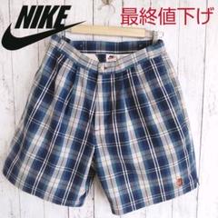 NIKE ナイキ ハーフパンツ ショートパンツ 刺繍ワッペンロゴ