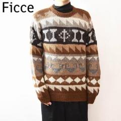 BI0011 FICCE UOMO ケーブル ニット