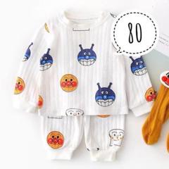 80サイズ♡新品アンパンマン薄手パジャマ