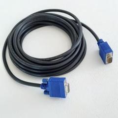 SALE【未使用】ディスプレイケーブル 5M（ミニD-Sub15オスオス）