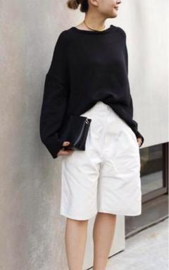 今話題のアイテムを ショートPT Classe クリーニング済deuxième WHT メルカリ - パンツ