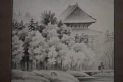 真作/東大寺管長/北河原公典/大平之夢/桐共箱付/布袋屋掛軸HD-938 真作/東大寺管長/北河原公典/大平之夢/桐共箱付/布袋屋掛軸HD