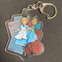 約束のネバーランド】エマ 描き下ろし 缶バッジ 不思議の国のアリス