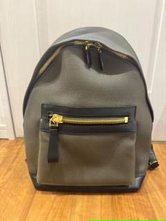 TOM FORD レザーバックパック ベージュ 新品未使用 TOM FORD】トムフォード『レザー 2WAYバックパック』メンズ 2WAY