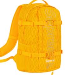 Supreme Backpack 18AW 18FW Yellow