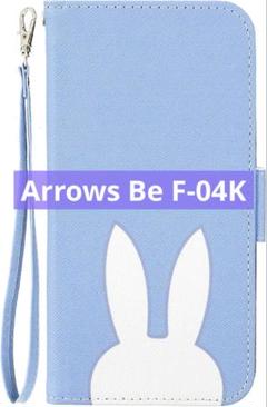 Arrows Be F-04K ケース 手帳型 ストラップ付き