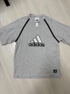 adidas メンズ グレー Tシャツ L
