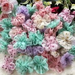レース素材 まとめ売り 花 レース フラワー 手芸 フラワー 新品 未使用