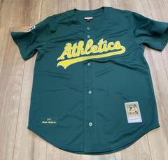 新品未使用タグ付き！TRUE FAN製⭐︎MLB アスレチックス⭐︎ユニホーム Nike アスレチックス リミテッドユニフォーム ホーム ホワイト