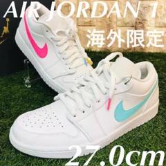 ナイキ エアジョーダン 1 ロー NIKE AJ1 白 メンズ スニーカー