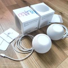 【美品】Apple HomePod miniホワイト2個セット Apple HomePod mini ホワイト/ブラック 二個セット｜Yahoo