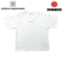 uniform experiment ホワイト EMBROIDERY TEEのサムネイル