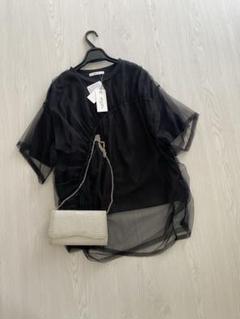 セール中特別価格♡スコットクラブ購入 チュール付きTシャツ♡のサムネイル