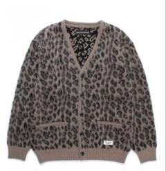 富*山様 wackomaria モヘアレオパードカーディガン WACKO MARIA (ワコマリア) LEOPARD HEAVY MOHAIR CARDIGAN