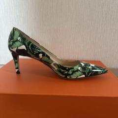 美品✨️PRADA プラダ ハイヒールパンプス オリーブグリーンメタリック 中古・古着通販】PRADA (プラダ) ヒールパンプス グリーン