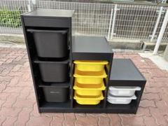 廃盤品 イケア（IKEA） トロファスト ブラック