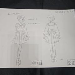 美少女戦士セーラームーンS 水野亜美(セーラーマーキュリー) 設定資料