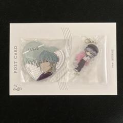 アオペラ カフェ ハート缶バッジ アクリルチャーム 柊迫侃 2点