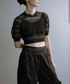 TELOPLAN Tyson Knit Top BLACK サイズFREE TELOPLAN Tyson Knit Top BLACK サイズFREE - メルカリ