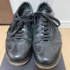 LOUIS VUITTON ルイヴィトン スニーカー モノグラム 黒