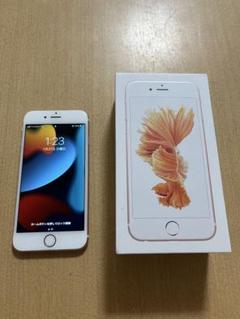 iPhone6s バッテリー100% 美品 付属品有り ローズゴールド