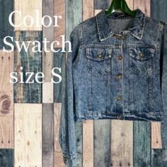 美品　Color Swatch デニムジャケット サイズS デニムブルーのサムネイル