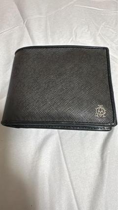 【新品未使用✨シルバー金具】ダンヒル　二つ折り財布　黒　レザー　人気　Dロゴ　稀 2025年最新】ダンヒル 財布 黒 二つ折りの人気アイテム - メルカリ