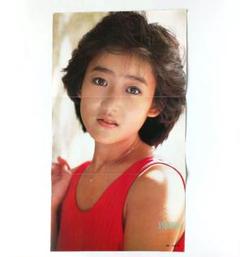 ☆岡田有希子特大両面ポスター東芝PASOPIAIQ【旺文社中ニ時代