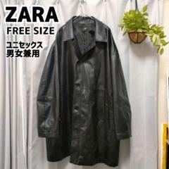 2025年最新】zara レザーコートの人気アイテム - メルカリ