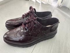 【未使用級】ZARA プラットフォームローファー ベルクロ 厚底 24.5 39 未使用級】ZARA プラットフォームローファー ベルクロ 厚底 24.5