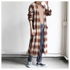 pheeny Rayon ombre check robeのサムネイル