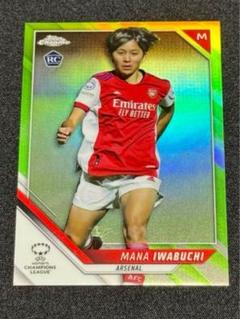 サッカーなでしこJAPAN 岩渕真奈　直筆サインカード　アーセナル 2025年最新】岩渕真奈 サインの人気アイテム - メルカリ
