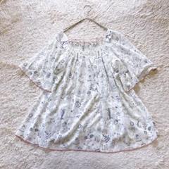 ✨希少　アルベロベロ　チュニック　フレア袖　スクエアネック　ブタさん