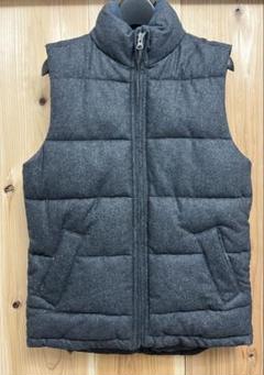 新品未使用　タグ付き　ダウンベスト 新品 未使用 タグ付き】ZARA ダウンベスト ホワイト Lサイズ
