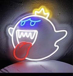 テレサ　マリオ　LED　ネオン　光る　間接照明　ライト　30cm　【残3】 テレサ マリオ LED ネオン 光る 間接照明 ライト 30cm 【残3