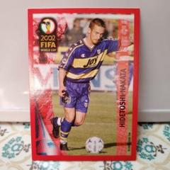 日本代表カードセット ワールドカップ記念 中田英寿2002年 限定　額入り 日本代表カードセット ワールドカップ記念 中田英寿2002年 限定