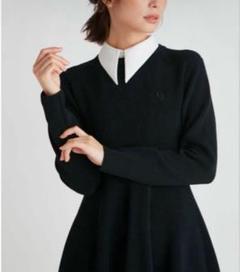 美品　セルフォード　ワンピース(size36) 白襟　フリル 美品 セルフォード ワンピース(size36) 白襟 フリル - メルカリ