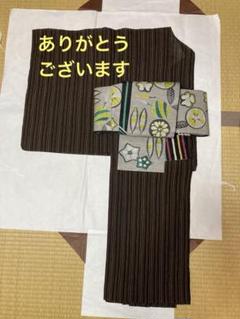 激レア本麻長襦袢彩加小千谷縮加工玉虫色しつけ糸つき仕立て上がり