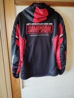 美品】SIMPSON‼️裏メッシュジャケット XL ワッペンカスタム