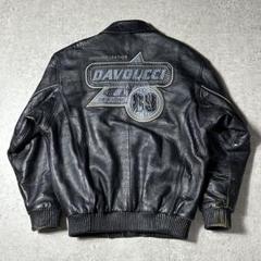 DAVOUCCI オールレザー スタジャン 1989 80s