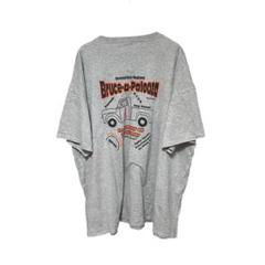 無地　背面ロゴ　車 ジャージーズ JERZEES 半袖Tシャツ　グレー　3XL