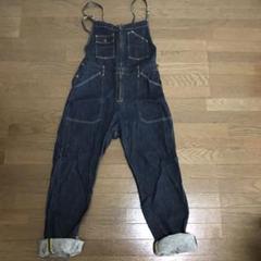 専用 キャピタルKAPITAL 変形デニムオーバーオールインディゴ