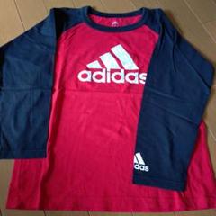 adidas 赤黒 長袖カットソー