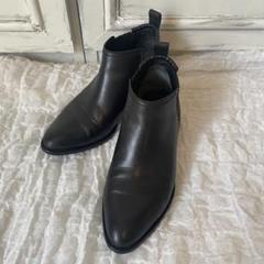 124300->¥35700美品！[最終値下げ]アレキサンダーワン黒ブーツ36