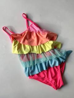 【USED・6Y(114cm)】Billieblushラッフルフリルスイムウェア