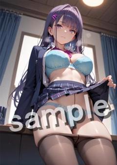 AI 美女 ポスター A4 サイズ 美女 アート イラスト IN-12