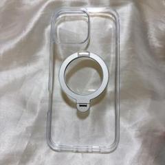 ☆ iPhone 16 Pro Max ケース スタンド クリア