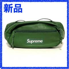 Supreme シュプリームレザーウエストバッグ グリーン se1333rのサムネイル