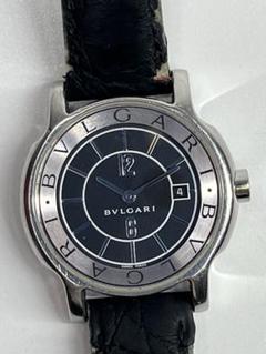 BVLGARI】ブルガリ・メンズ腕時計・ソロテンポクォーツ・[訳あり！]